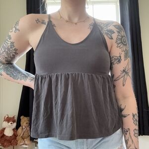 American Eagle Baby Doll Flowy Tank Top
